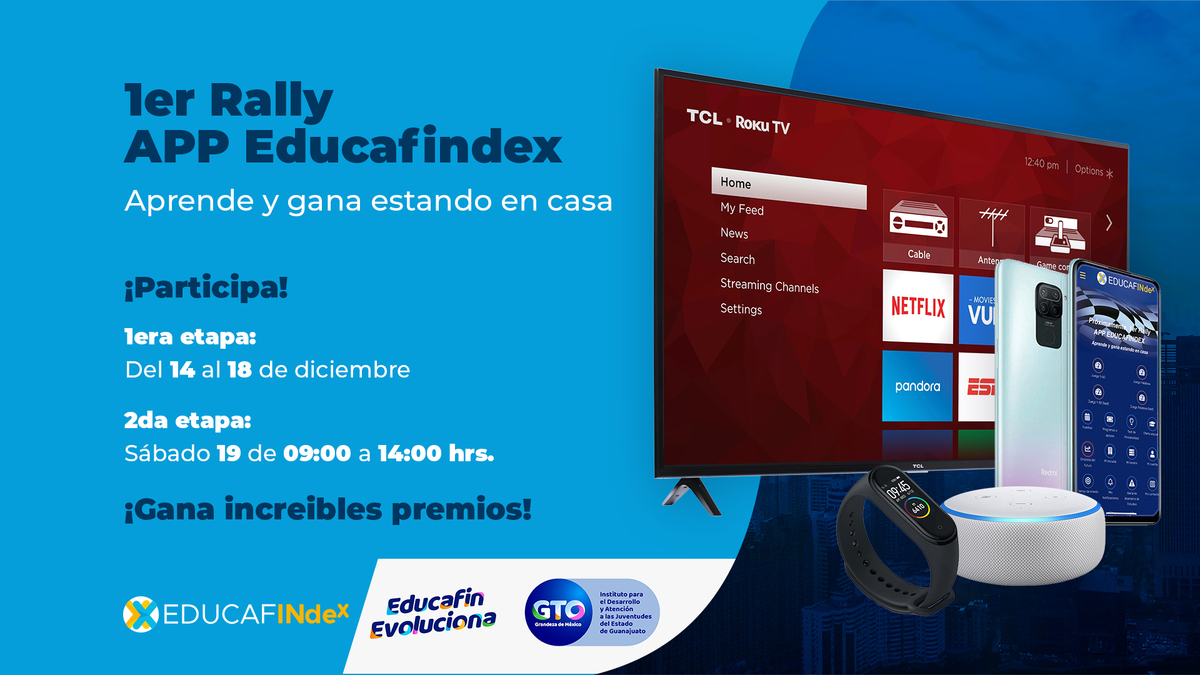 Primer rally app educafindex educafin evoluciona