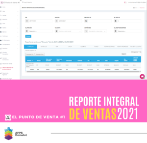 ¡Tenemos un nuevo reporte integral de ventas!