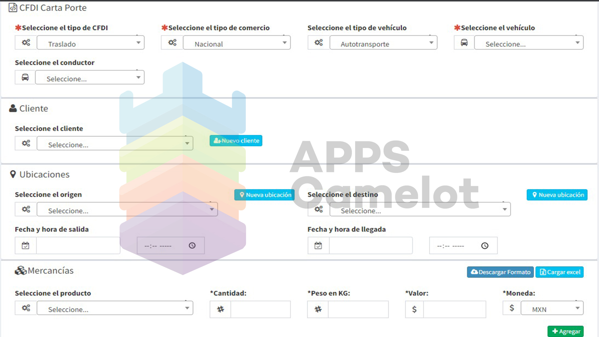 Cfdi De Traslado Del Sat Apps Camelot