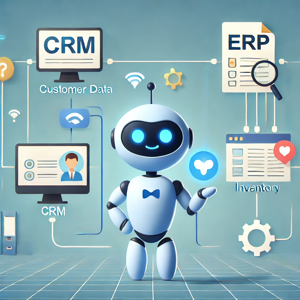 integración de chatbots con CRM y ERP