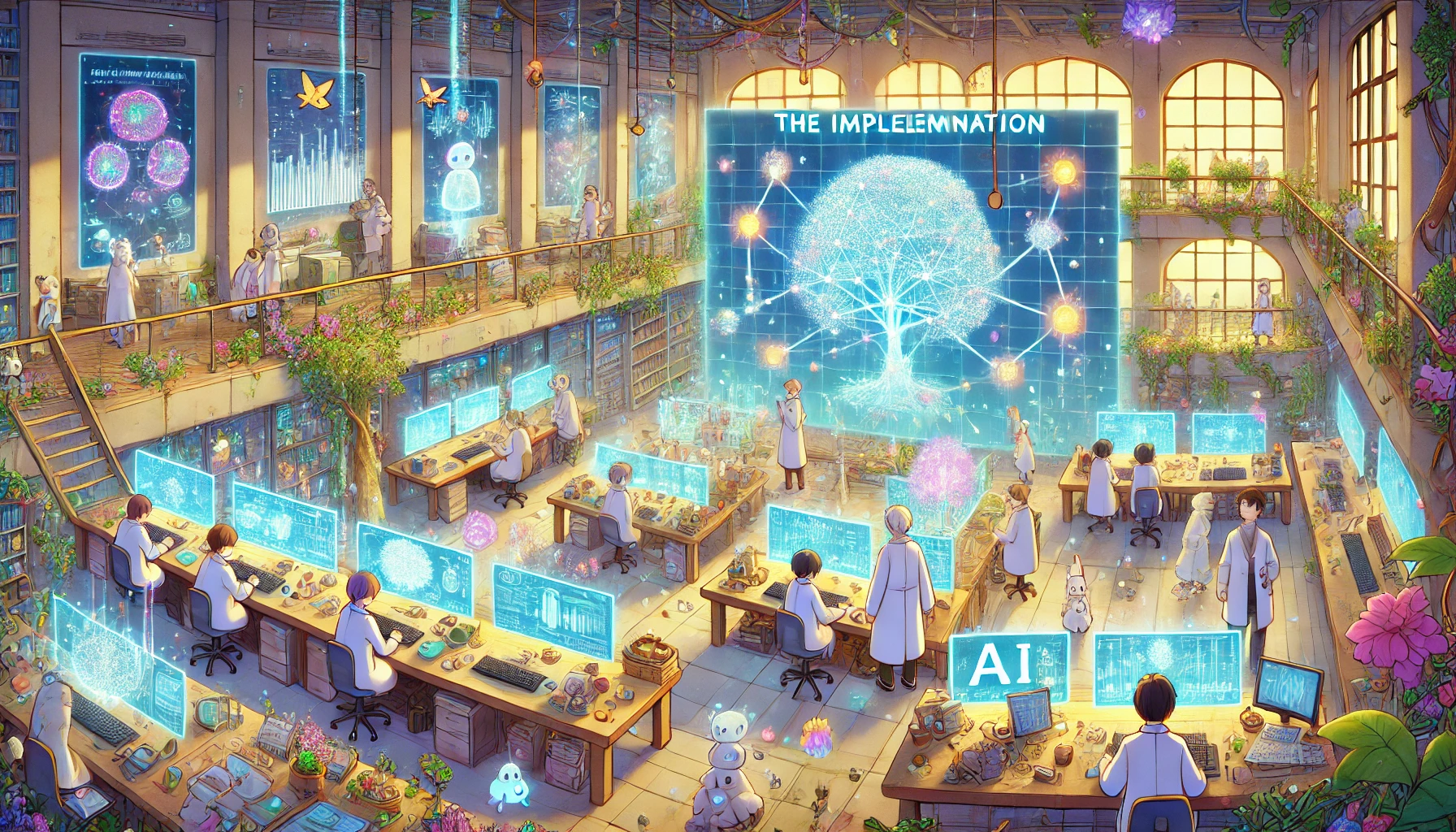 implementación de modelos de IA