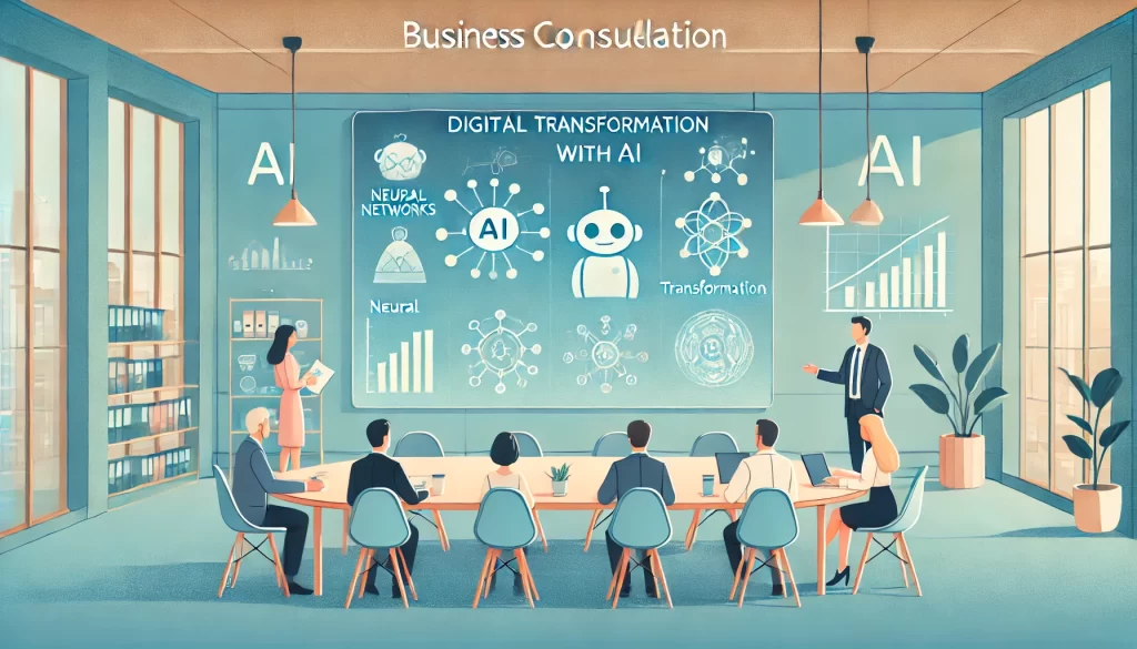 consultoría empresarial para transformación digital con IA
