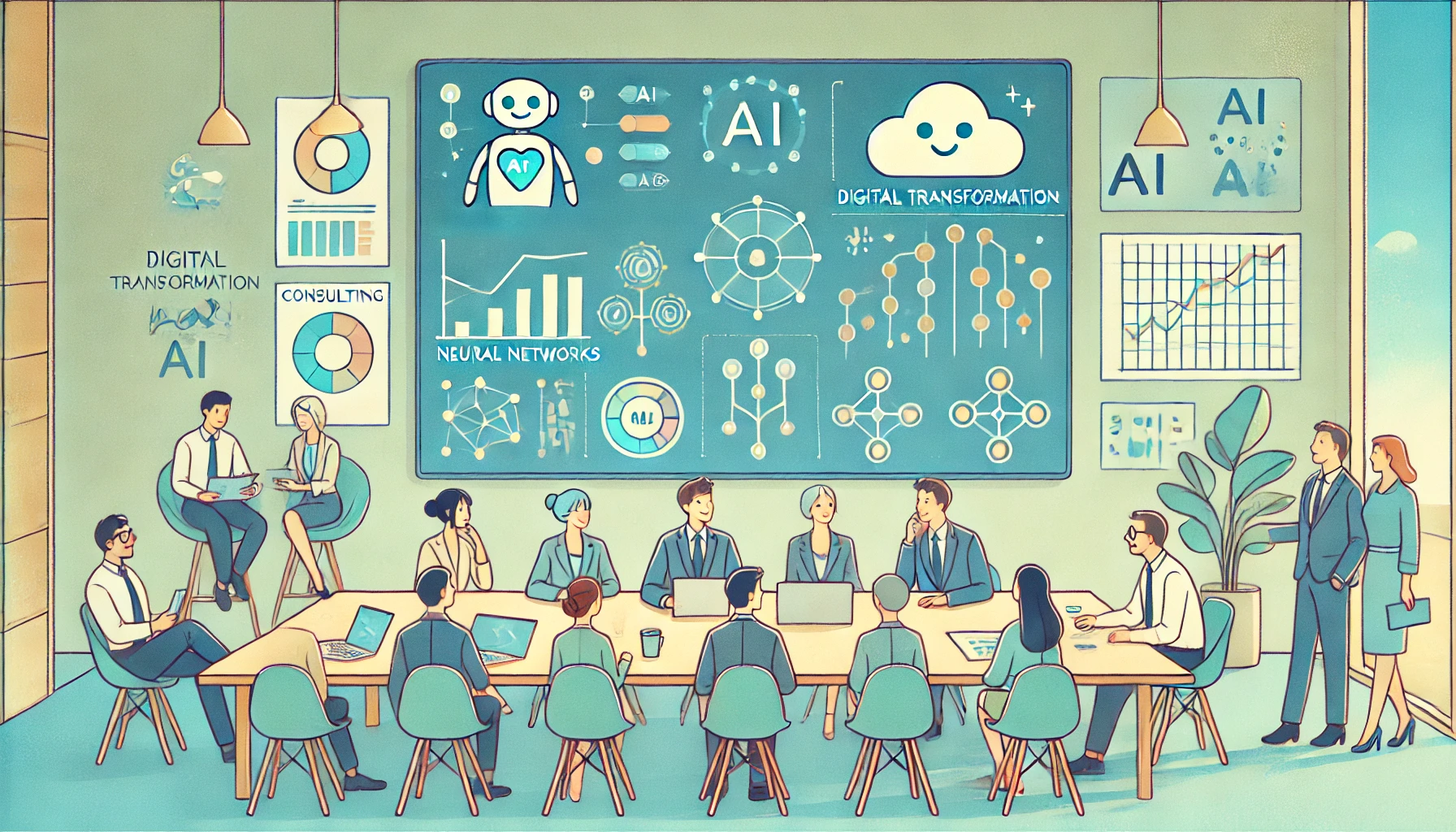 consultoría empresarial para transformación digital con IA