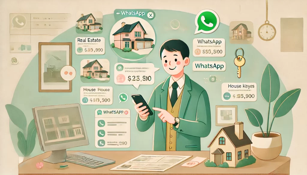 Vender inmuebles por WhatsApp