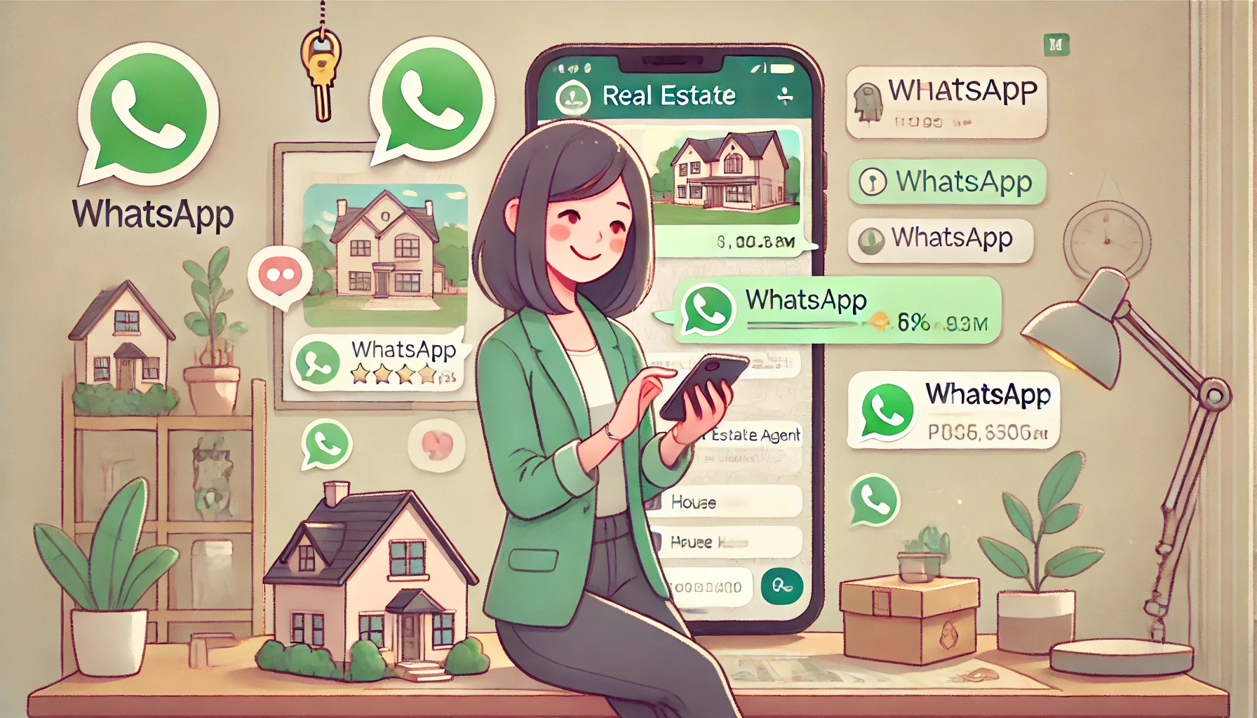 Vender inmuebles por WhatsApp