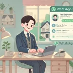 atención inmobiliaria por WhatsApp