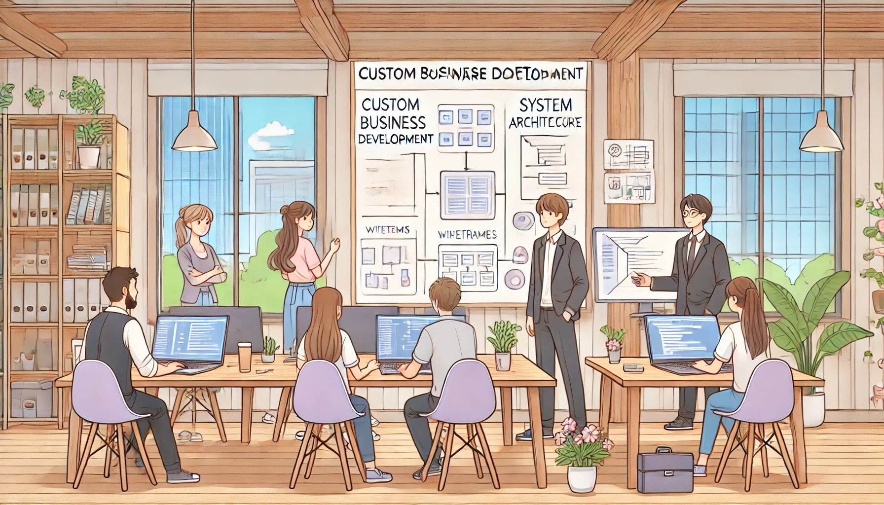 custom business software development