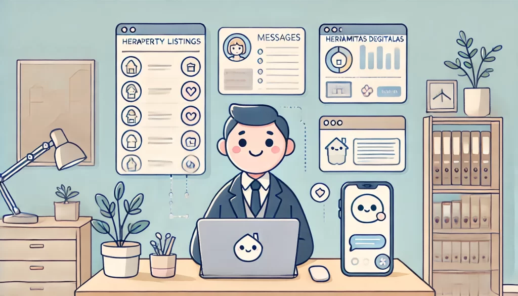 herramientas digitales para agentes inmobiliarios