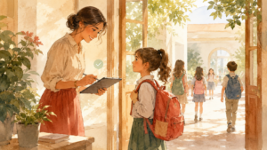 Improve school attendance control with a smart bot: save time with Mari