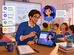 Teaching Assistant: the web + bot ecosystem for smarter school management